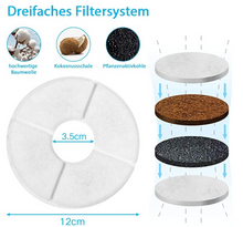 Lade das Bild in den Galerie-Viewer, Katzen/Hunde Trinkbrunnen mit LED 2,4L, Heute 50% Rabatt